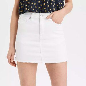 American Eagle High-Waisted Denim Mini Skirt